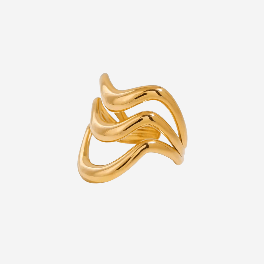 Siren Ring - Forgyldt - Khaai Studio