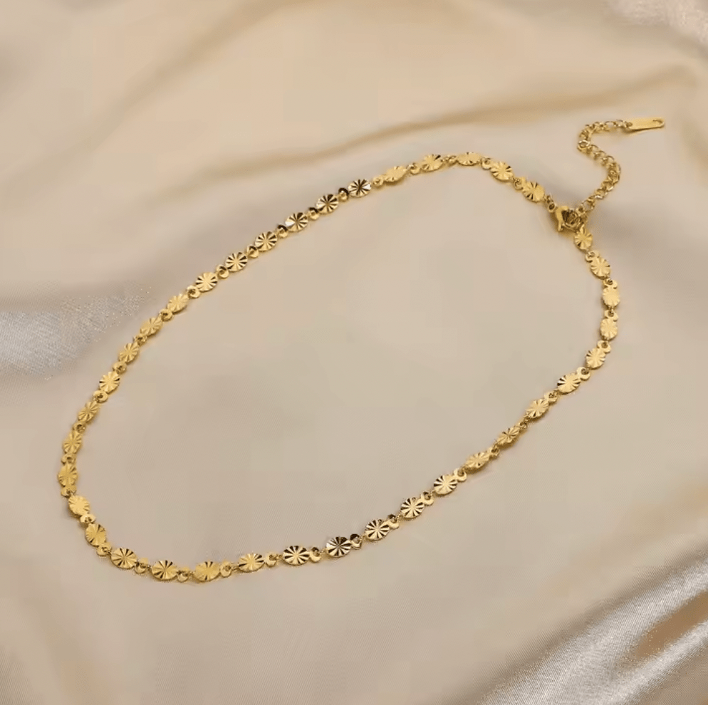 Soleil necklace - Forgyldt - Khaai Studio